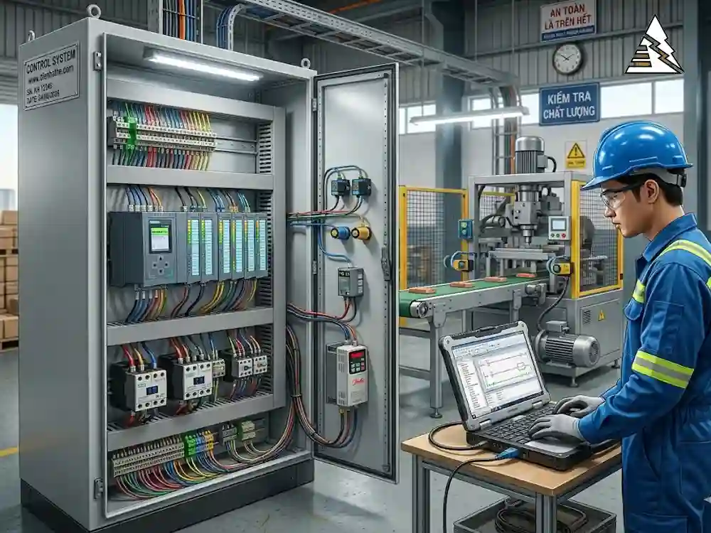 PLC Là Gì? Nguyên Lý Hoạt Động Của PLC Trong Hệ Thống Tự Động Hóa Công Nghiệp