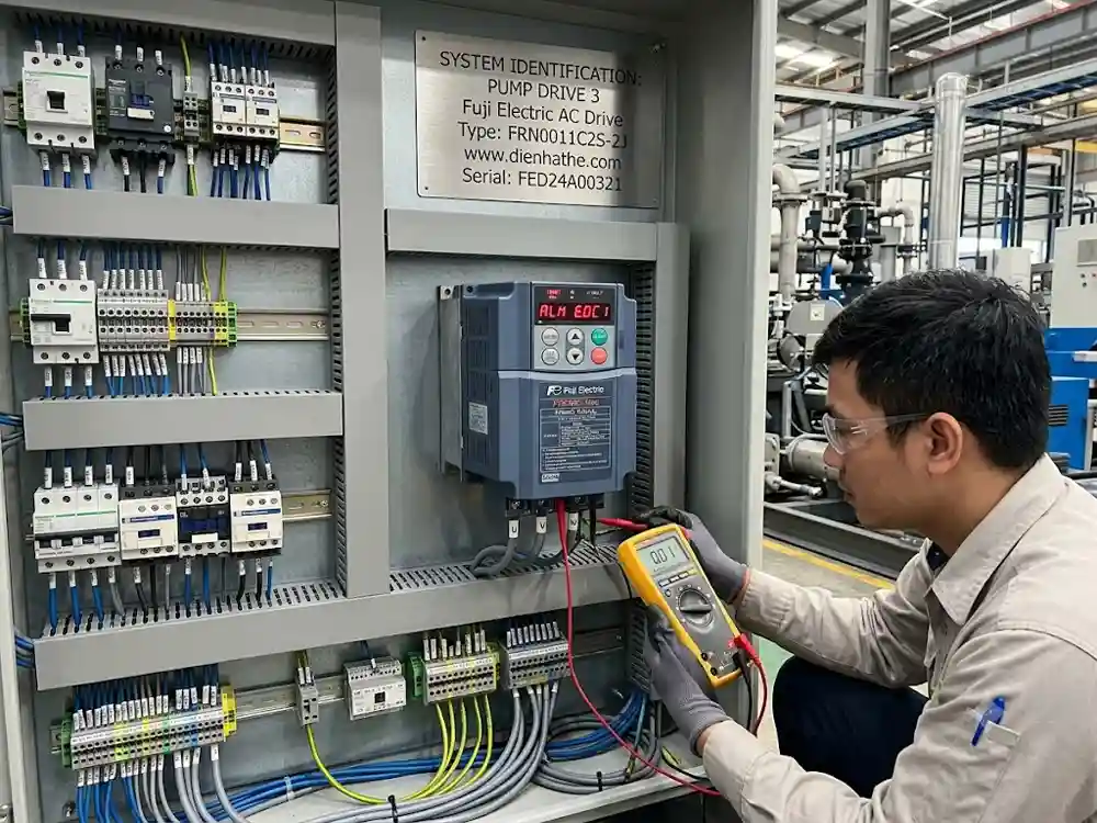 Mã Lỗi Biến Tần Fuji Electric Thường Gặp Và Cách Khắc Phục