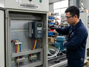 Hướng dẫn cài đặt biến tần LS iG5A với thông số ACC dEC drv và Frq