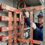Kích thước thanh cái đồng busbar dùng trong tủ điện công nghiệp
