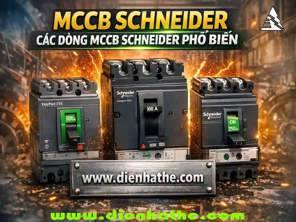 MCCB Schneider-Các Dòng MCCB Schneider Phổ Biến