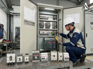 Cách sử dụng MCB MCCB RCD và thiết bị đóng cắt ABB LS Mitsubishi an toàn