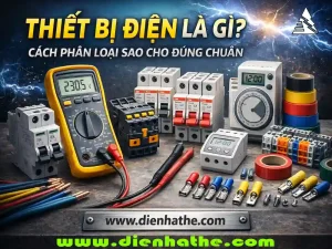 Thiết bị điện là gì? Cách phân loại sao cho đúng chuẩn