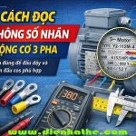 Cách đọc thông số nhãn động cơ 3 pha – Hiểu đúng để đấu dây và chọn đầu cos phù hợp