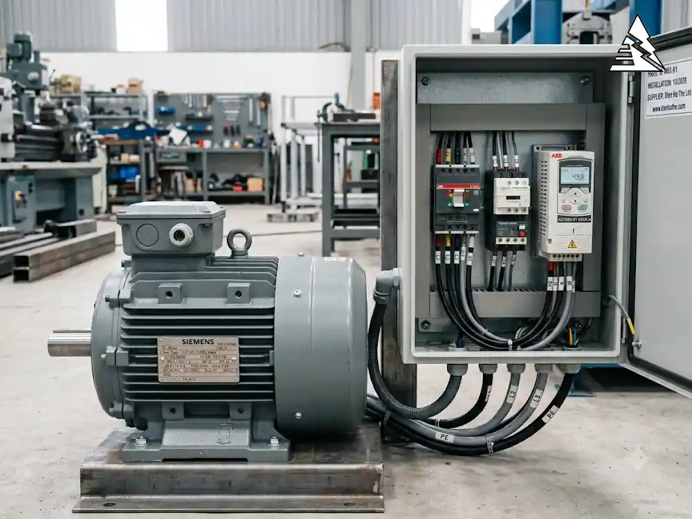 Cách đọc nhãn động cơ 3 pha và các thông số kỹ thuật trên nameplate motor