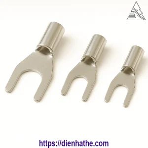 Đầu cos chĩa trần SNB 5-5 dùng đấu dây đồng nhóm 5 vào cọc vít M5 trong tủ điện điều khiển