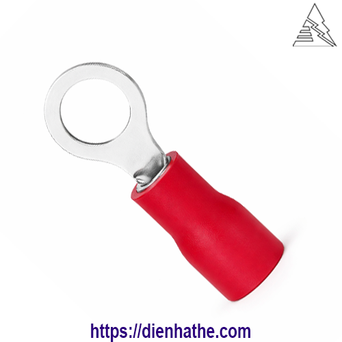 Đầu Cos Tròn RV2-4 – Mối Đấu Kín, Ổn Định Cho Cọc Vít M4 Trong Tủ Điện