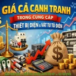Giá Cả Cạnh Tranh Trong Cung Cấp Thiết Bị Điện & Vật Tư Tủ Điện