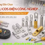 Hướng Dẫn Chọn Đầu Cos Điện Công Nghiệp – Phân Loại, Ứng Dụng Và Cách Đấu Thực Tế (SC, DT, DTL, GTY, GTL, GL)