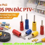 Phân Phối Cos Pin Đặc PTV- Đấu Terminal Kẹp Chắc