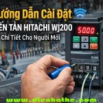 Hướng Dẫn Cài Đặt Biến Tần Hitachi WJ200 Chi Tiết Cho Người Mới