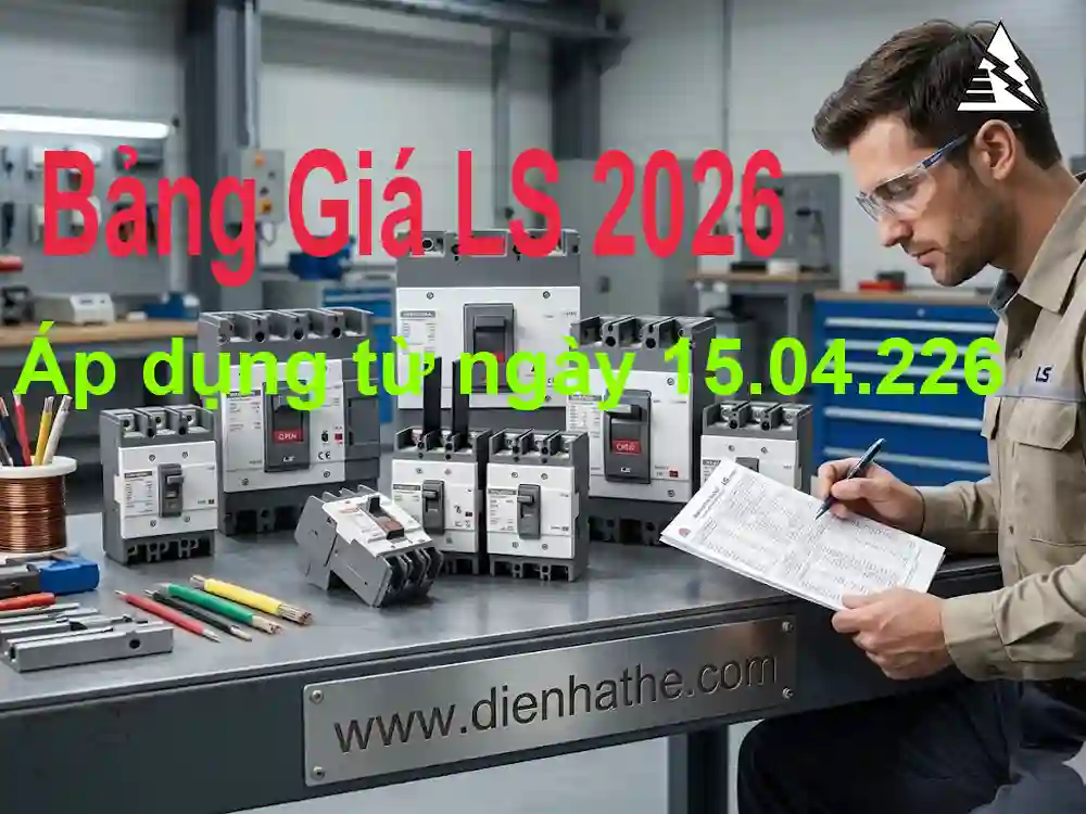 Thông báo áp dụng bảng giá LS Electric mới nhất 2026 (Cập nhật 15/04)