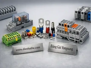 Bảng Giá Yongsung | Thiết Bị Đấu Nối, Terminal, Phụ Kiện Điện Yongsung
