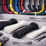 Dây Rút Nhựa Đen Và Trắng – Giải Pháp Cố Định Dây Điện Hiệu Quả Trong Thi Công Và Sản Xuất