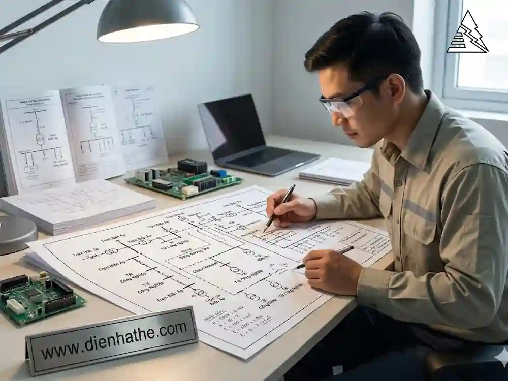 Sơ đồ nối dây của mạng điện