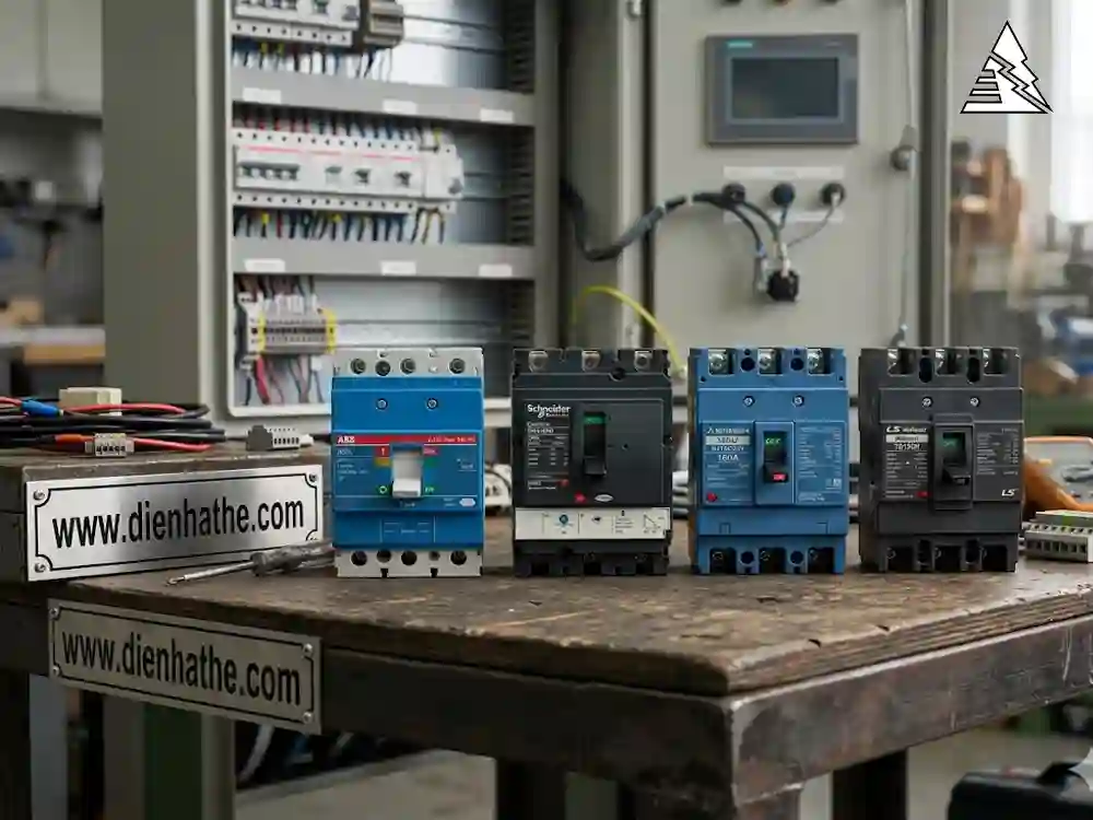 So sánh đặc tính dòng cắt (Icu) của MCCB ABB, Mitsubishi, LS và Schneider: Lựa chọn nào tối ưu cho hệ thống?
