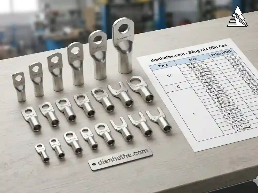 Bảng giá đầu Cos mới nhất tháng 05/2026-Tải Bảng giá Đầu Cos Mới Nhất