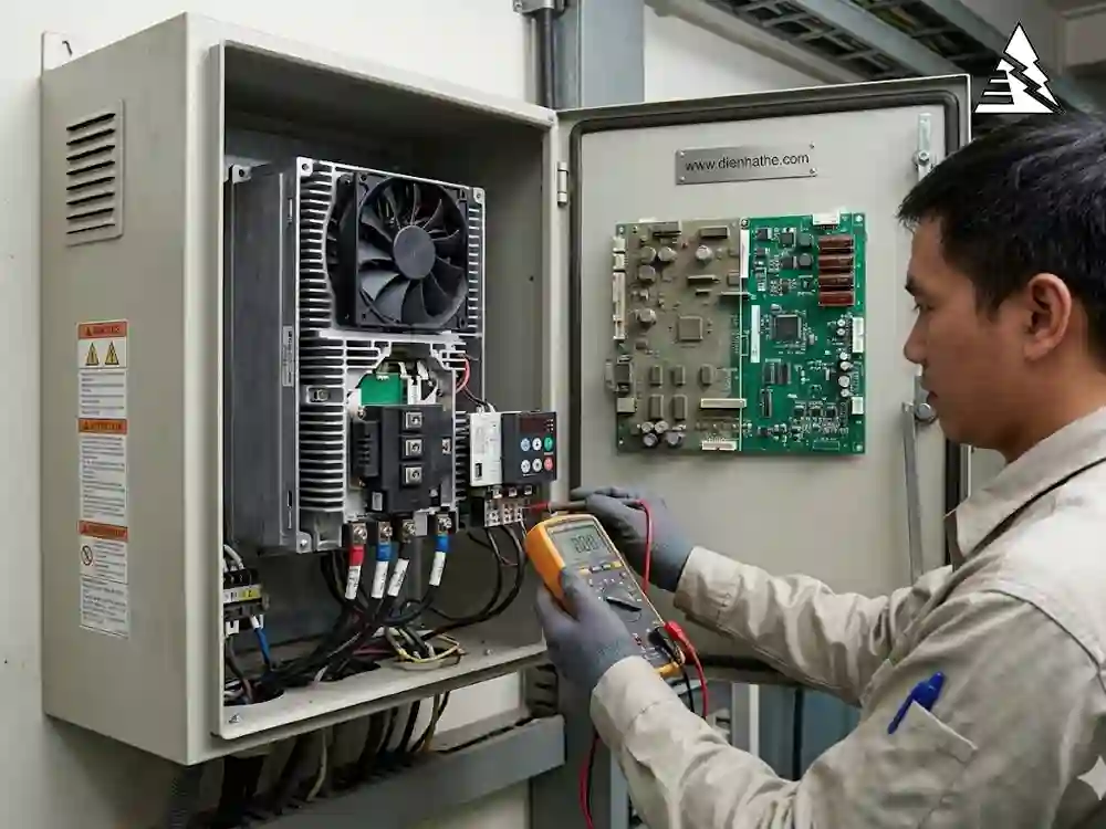 5 lỗi thường gặp gây cháy biến tần và quy trình xử lý nhanh