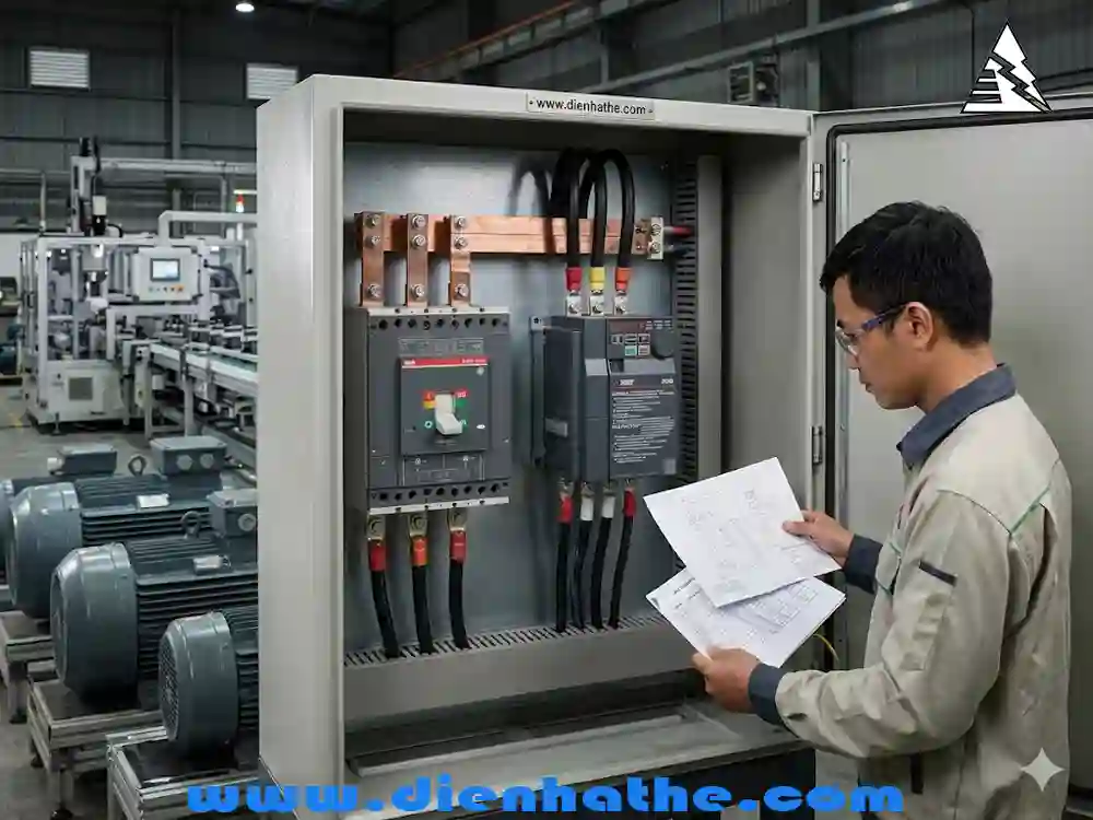 Tủ Điện Nhà Xưởng Nên Dùng ABB Hay Mitsubishi?
