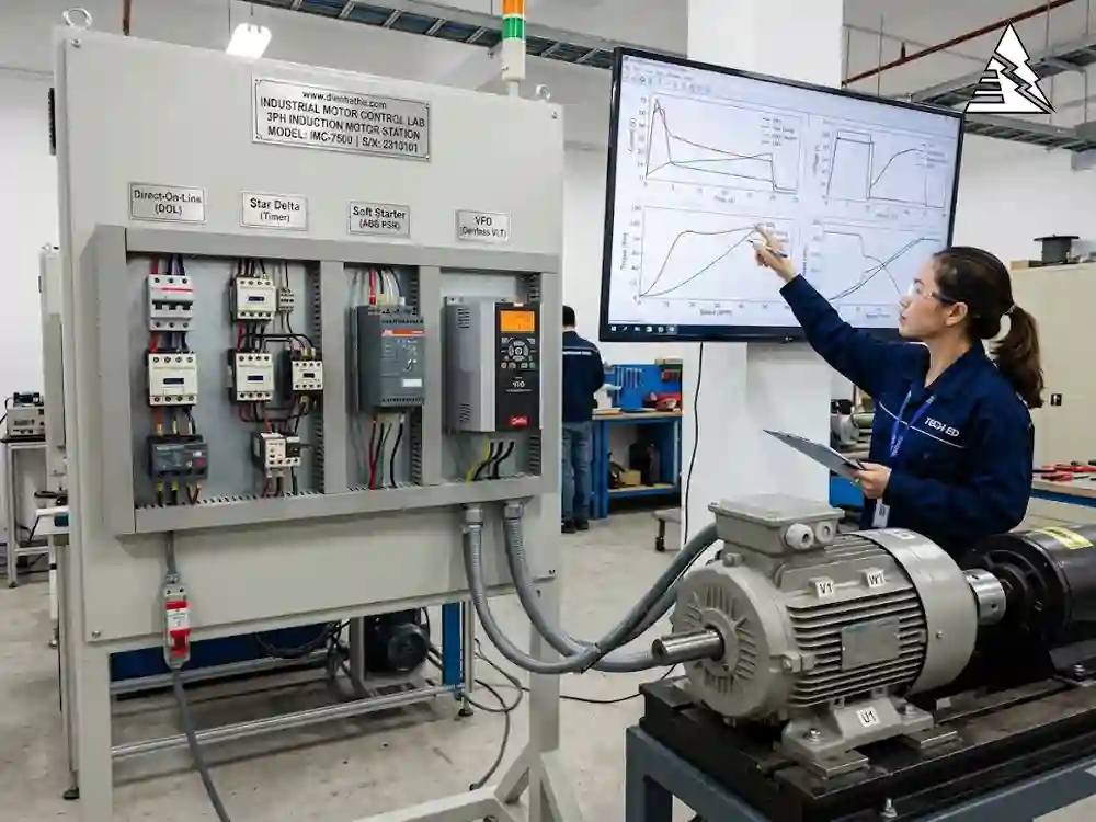 Công cụ mô phỏng các phương pháp khởi động động cơ 3 pha DOL, Sao Tam Giác, Biến Tần và Khởi Động Mềm